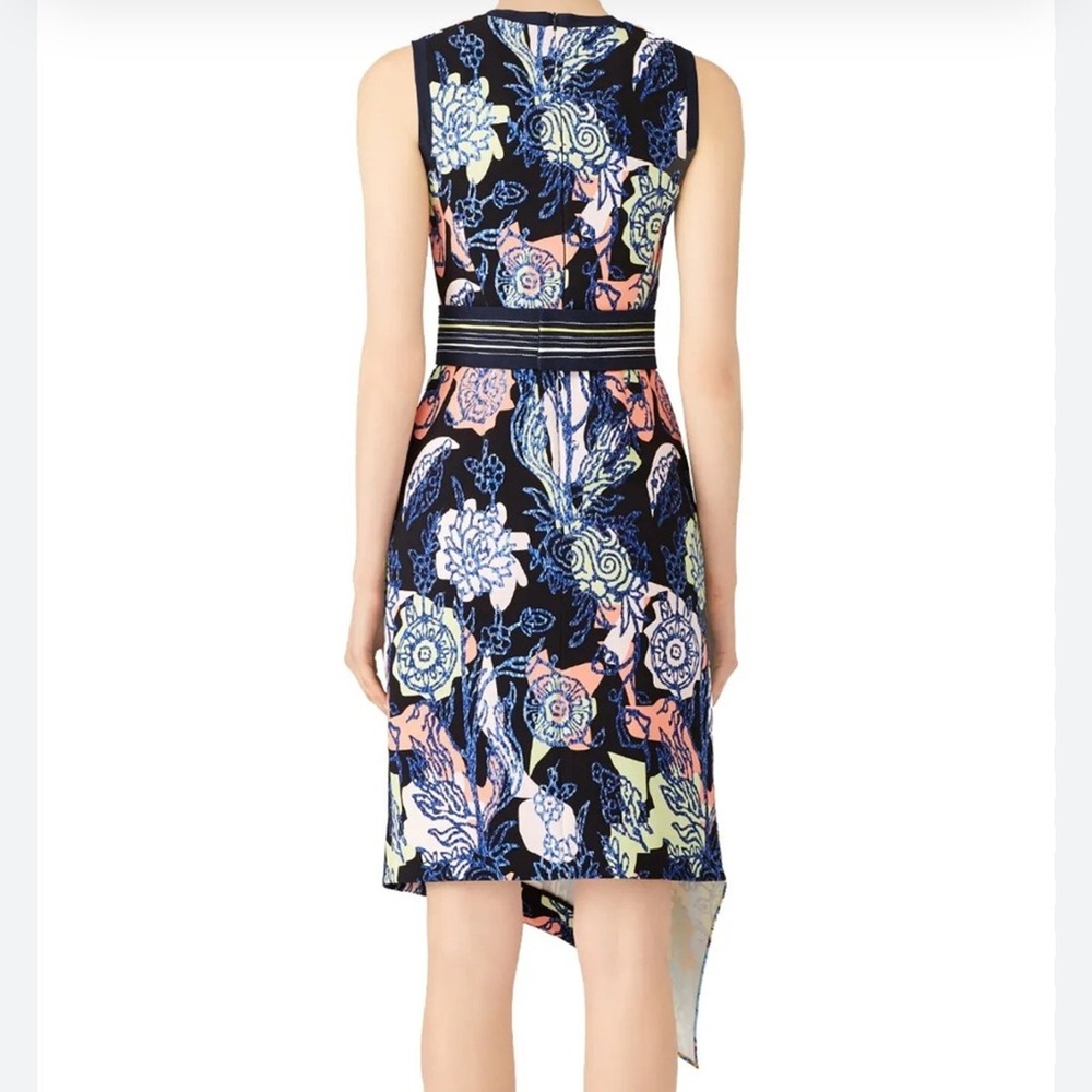Peter Pilotto Size 10 Patchwork Drape‎ floral Mul… - image 2